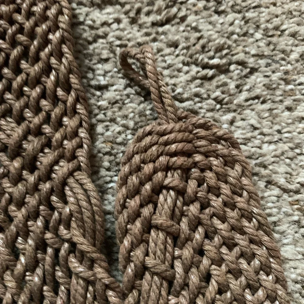 Vintage Woven Belts Bundle Lot Brown Black